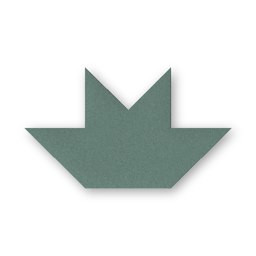 Zellige carreau_3D_s19 [2.5]_[1]_vert fonce VEF